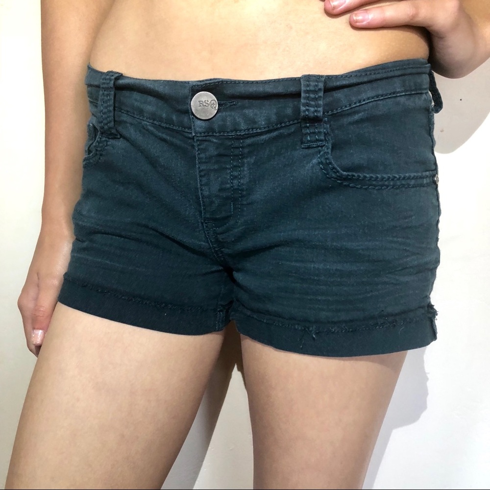 🔥 Deep Blue Jean Shorts